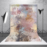 Lofaris Colorful Watercolor Abstract Textured Photo Backdrop
